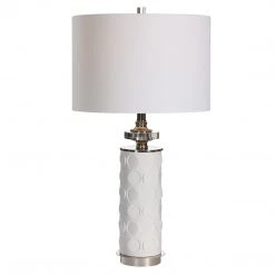 Accessories Uttermost Calia White Table Lamp