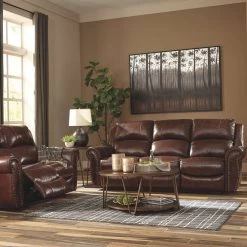 Ashley Furniture Bingen - Harness - Reclining Power Loveseat Reclining Furniture