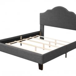 Emerald Home Beds Upholstered Queen Bed Charcoal 13 Emerald Home Beds Upholstered Queen Bed Charcoal