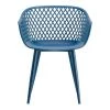 Moe's Home Collection Piazza Outdoor Chair Blue-m2