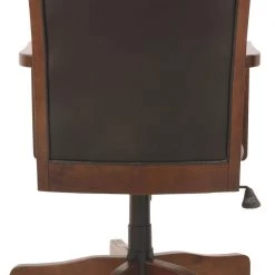 Ashley Furniture Hamlyn - Medium Brown - Home Office Swivel Desk Chair