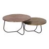 Moe's Home Collection Cross Section Tables Set Of 2