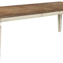 Ashley Furniture Realyn - Chipped White - Rect Dining Room Ext Table Tables