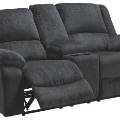 Ashley Furniture Reclining Furniture Draycoll - Reliable Style - Reclining Loveseats