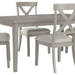 Ashley Furniture Parellen - Gray - Rectangular Dining Room Table Tables