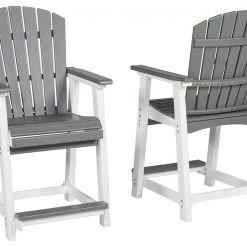 Signature Design By Ashley® Transville - Gray/white - Barstool (2/cn) Stools 16 Signature Design By Ashley® Transville - Gray/white - Barstool (2/cn) Stools