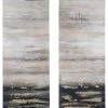 Ashley Furniture Erline - Gray/taupe/black - Wall Art Set (2/cn) Accessories