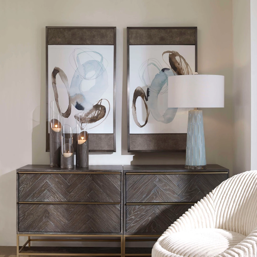 Accessories Uttermost Celestial Modern Framed Prints, S/2 5 Accessories Uttermost Celestial Modern Framed Prints, S/2