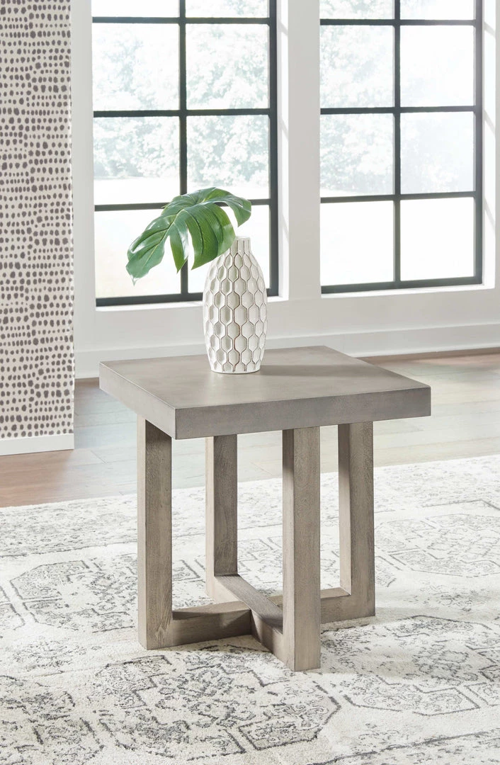 Signature Design By Ashley® Lockthorne - Gray - Square End Table 7 Signature Design By Ashley® Lockthorne - Gray - Square End Table