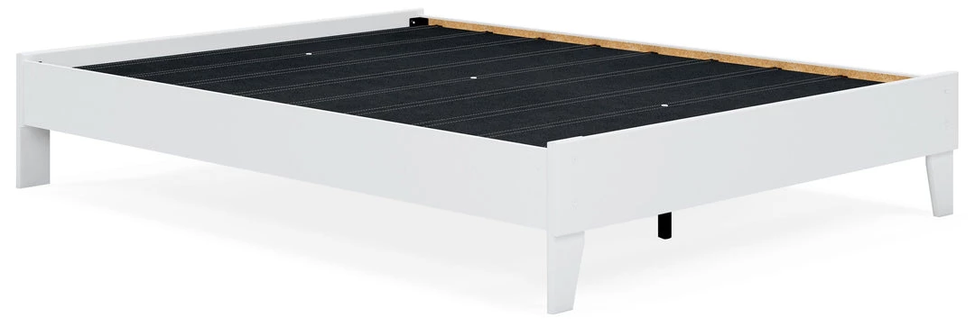 Ashley Furniture Flannia - Gray - Platform Bed Beds 4 Ashley Furniture Flannia - Gray - Platform Bed Beds