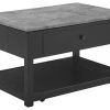 Ashley Furniture Ezmonei - Black/gray - Lift Top Cocktail Table Tables