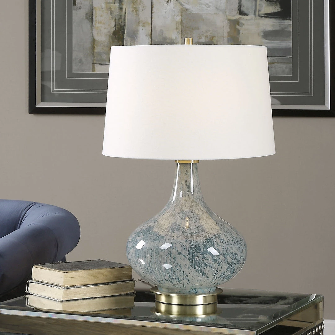 Accessories Uttermost Celinda Blue Gray Glass Lamp 5 Accessories Uttermost Celinda Blue Gray Glass Lamp