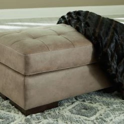 Ashley Furniture Ottomans Maderla - Pebble - Ottoman