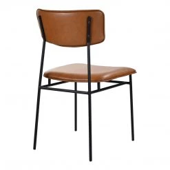 Moe's Home Collection Chairs Sailor Dining Chair Brown