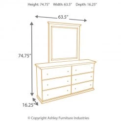 Signature Design By Ashley® Bedroom Sets Bostwick Shoals - Best In Class - Dresser, Mirror, Panel Headboard 13 Signature Design By Ashley® Bedroom Sets Bostwick Shoals - Best In Class - Dresser, Mirror, Panel Headboard