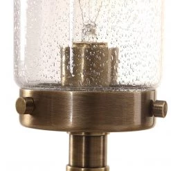 Accessories Uttermost Selane Glass Hurricane Lamp