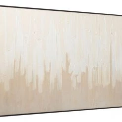 Ashley Furniture Jennaya - Tan/white - Wall Art Accessories