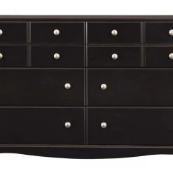 Ashley Furniture Mirlotown - Almost Black - Six Drawer Dresser