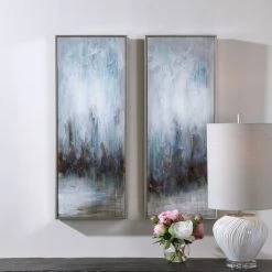 Uttermost Rainy Days Abstract Art, S/2 Accessories