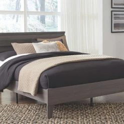 Signature Design By Ashley® Brymont - Dark Gray - Full Panel Platform Bed Beds