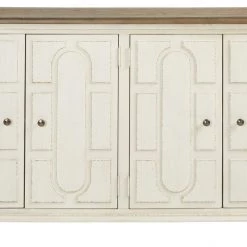 Ashley Furniture Roranville - Antique White - Accent Cabinet Cabinets