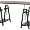 Ashley Furniture Irene - Grayish Best Gunmetal - Adjustable Height Desk