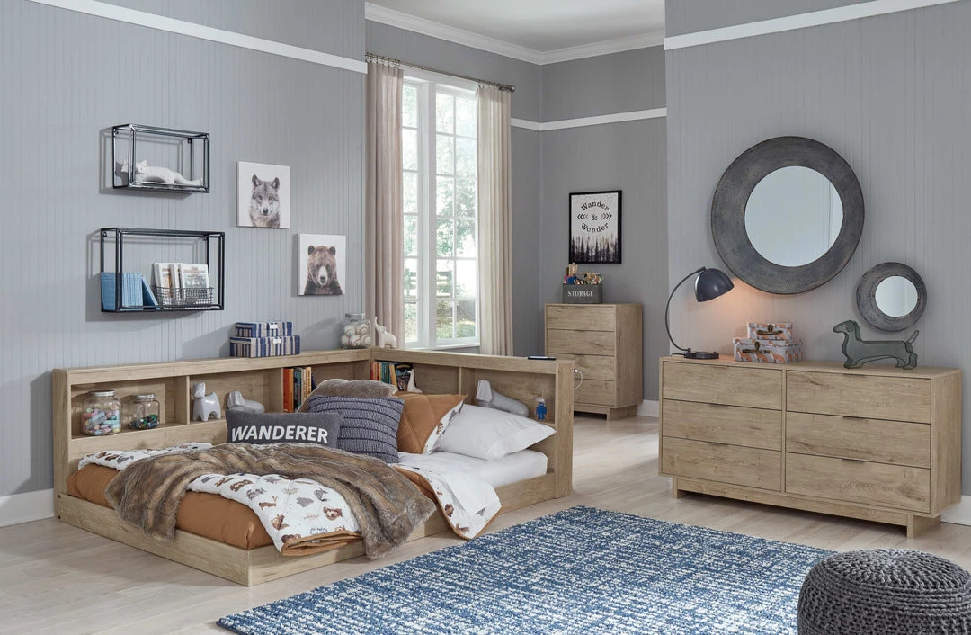 Signature Design By Ashley® Oliah - Bookcase Storage Bed Beds 4 Signature Design By Ashley® Oliah - Bookcase Storage Bed Beds