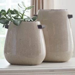 Ashley Furniture Table Decor Diah - Tan - Vase Set (2/cn)