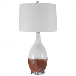Uttermost Durango Rust White Table Lamp 11 Uttermost Durango Rust White Table Lamp