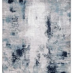 Ashley Furniture Leonelle - Cream/blue/gray - Large Rug Accessories