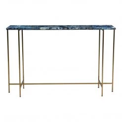 Moe's Home Collection Tables Blue Agate Console Table