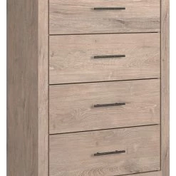 Ashley Furniture Chests Senniberg - Light Brown/white - Four Drawer Chest