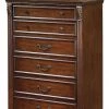 Ashley Furniture Chests Leahlyn - Warm Brown - Five Drawer Chest 1 Ashley Furniture Chests Leahlyn - Warm Brown - Five Drawer Chest