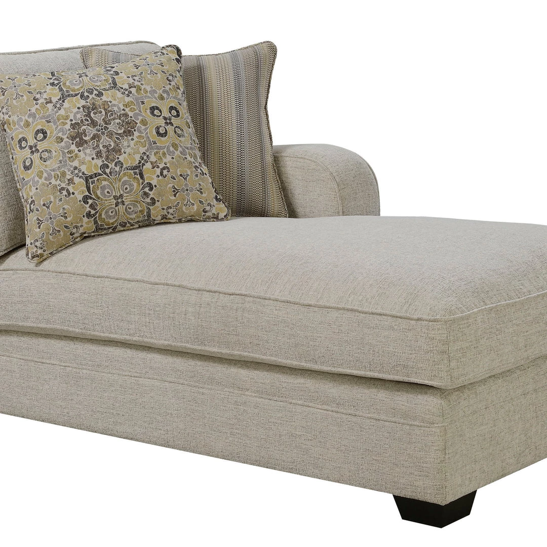 Emerald Home Analiese U-shaped Sectional, Ivory Tan 11 Emerald Home Analiese U-shaped Sectional, Ivory Tan