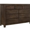 Emerald Home Ashton Hills Dresser, Ash Brown