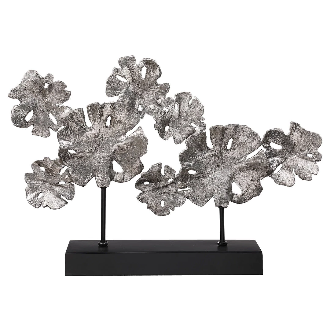 Table Decor Uttermost Contemporary Lotus Sculpture 3 Table Decor Uttermost Contemporary Lotus Sculpture
