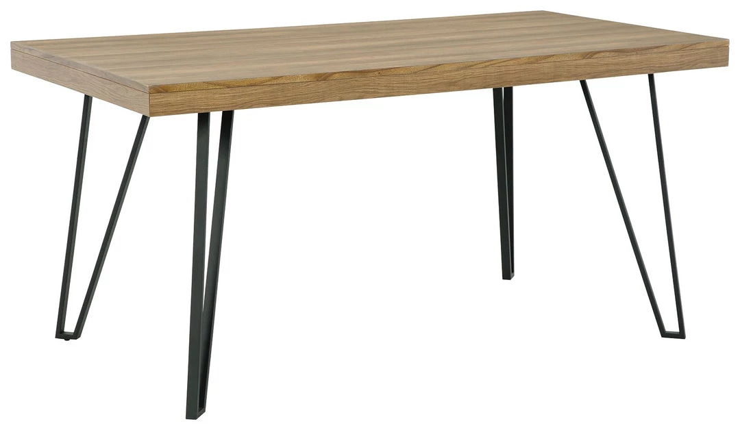 Signature Design By Ashley® Strumford - Light Brown/black - Rectangular Dining Room Table 3 Signature Design By Ashley® Strumford - Light Brown/black - Rectangular Dining Room Table