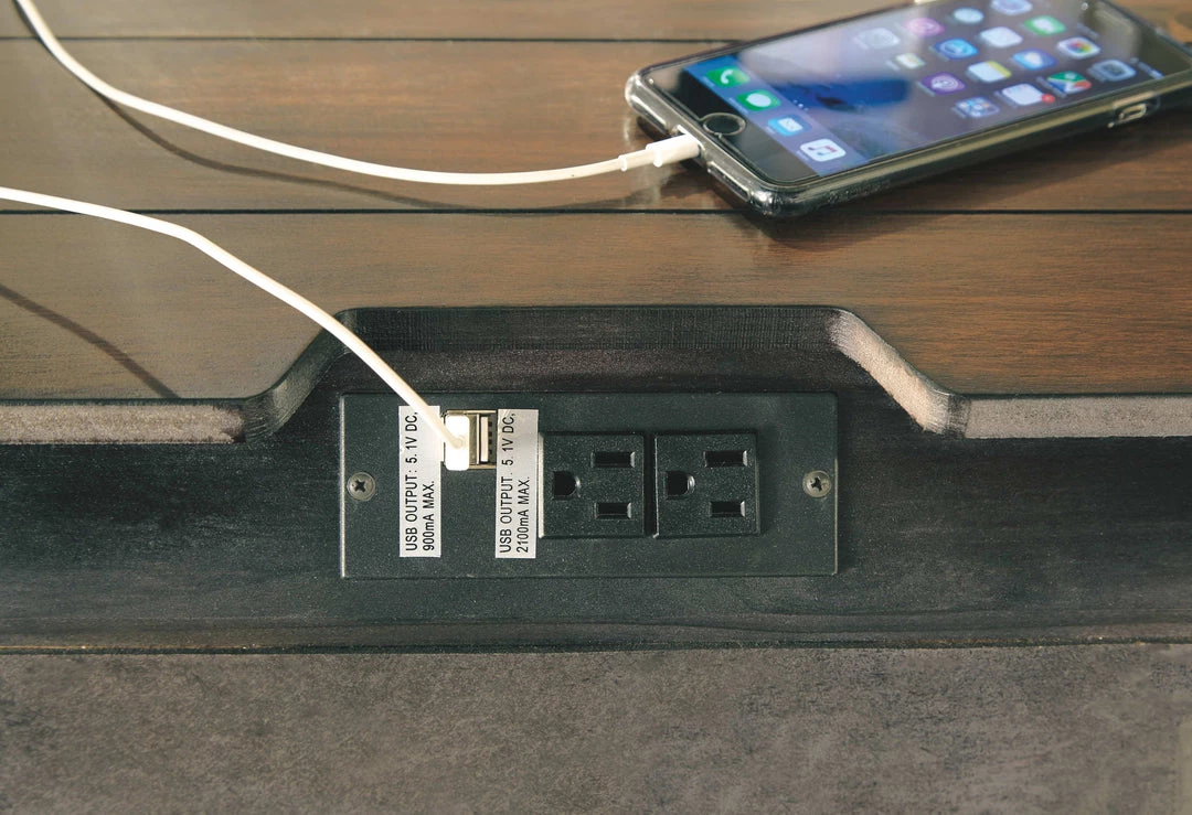 Ashley Furniture Lakeleigh - Brown - Three Drawer Night Stand 7 Ashley Furniture Lakeleigh - Brown - Three Drawer Night Stand