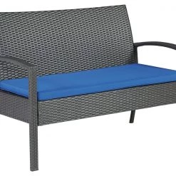 Signature Design By Ashley® Outdoor Sets Alina - Gray/blue - Love/chairs/table Set (4/cn) 21 Signature Design By Ashley® Outdoor Sets Alina - Gray/blue - Love/chairs/table Set (4/cn)