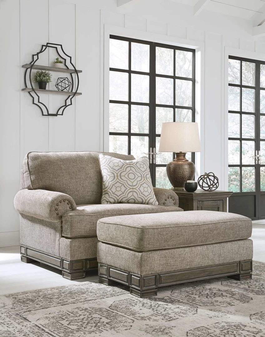 Signature Design By Ashley® Living Room Sets Einsgrove - Sandstone - 4 Pc. - Sofa, Loveseat, Chair And A Half, Ottoman 5 Signature Design By Ashley® Living Room Sets Einsgrove - Sandstone - 4 Pc. - Sofa, Loveseat, Chair And A Half, Ottoman