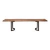 Moe's Home Collection Tables Bent Dining Table Large Smoked