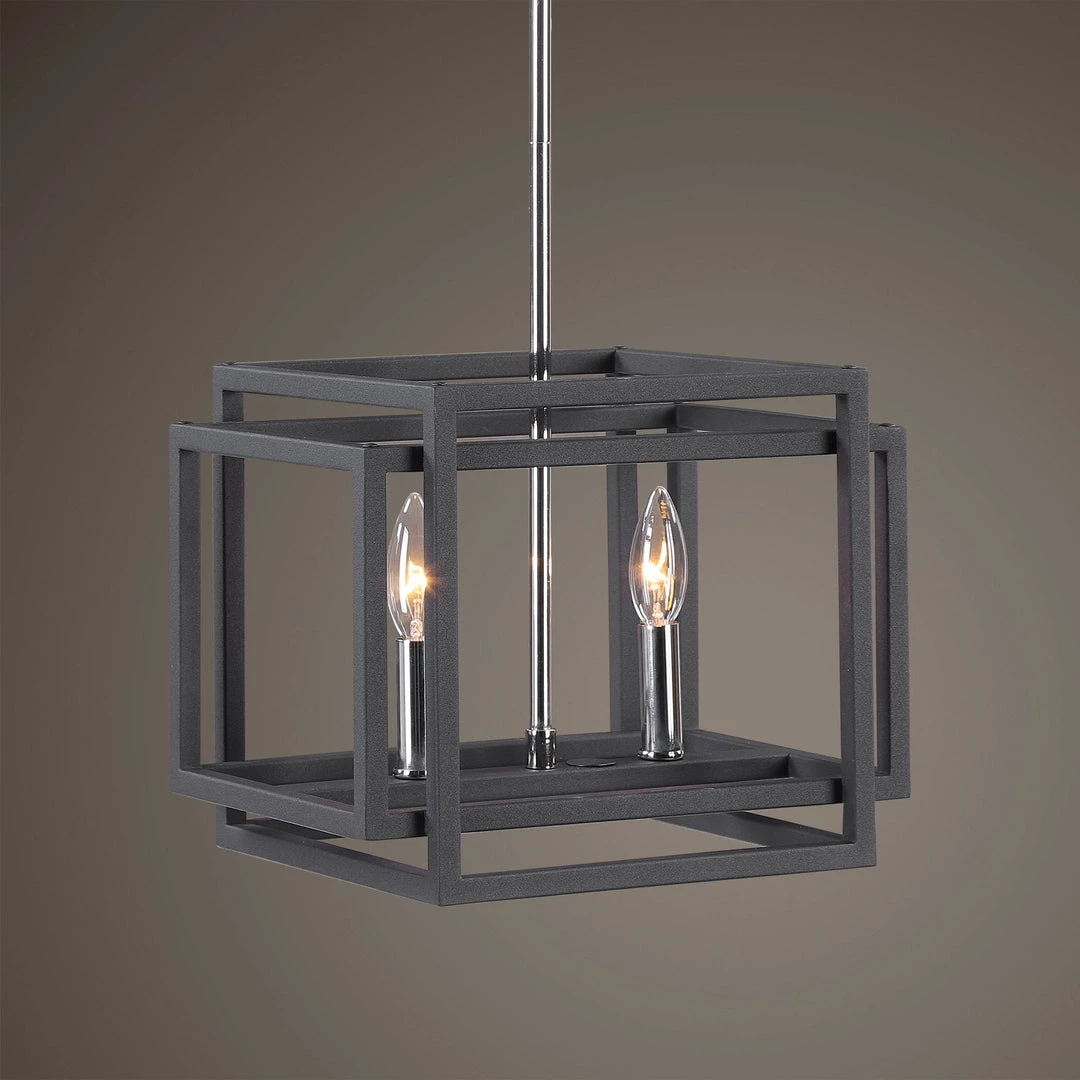 Uttermost Quadrangle 2 Light Mini Pendant 6 Uttermost Quadrangle 2 Light Mini Pendant