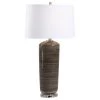 Uttermost Ebon Charcoal Table Lamp