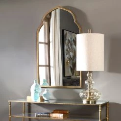 Accessories Uttermost Kenitra Gold Arch Mirror