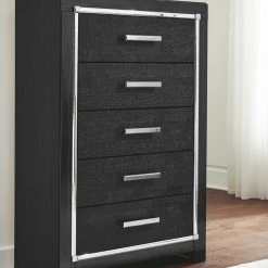 Ashley Furniture Kaydell - Black - Five Drawer Chest 12 Ashley Furniture Kaydell - Black - Five Drawer Chest