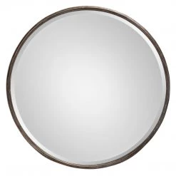 Uttermost Nova Round Metal Mirror