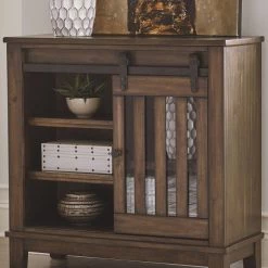 Ashley Furniture Brookport - Brown - Accent Cabinet Cabinets
