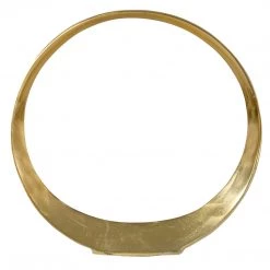 Uttermost Jimena Gold Large Ring Sculpture Table Decor