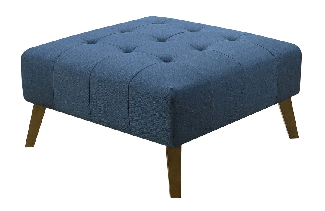 Emerald Home Ottomans Binetti Ottoman- Navy 3 Emerald Home Ottomans Binetti Ottoman- Navy