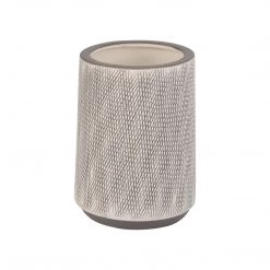 Moe's Home Collection Woodgrain Planter 5.75in Coffee Accessories